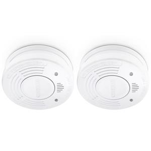 Alecto rookmelder met time-out knop SA-110 9V 2 stuks