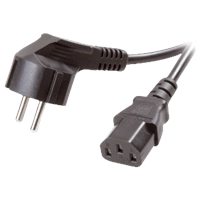 Vivanco KaltgerÃtekabel 3pol. IEC Stecker, 1,8m