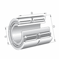 Naaldlager met binnenring tweerijig NA6916-ZW-XL