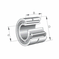 Naaldlager met binnenring NKI17/16-XL
