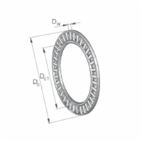 INA Axiaal-naaldkrans AXK5070-A/0-10