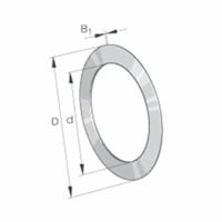 ina Axiallagerscheibe AS80105-HLA