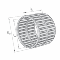 Naaldkrans tweerijig K39X44X26-ZW-B/0-4