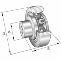ina Zapfenlaufrollen ZL205-DRS