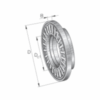 ina Axial-Nadellager AXW12