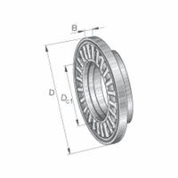 ina Axial-Nadellager AXW20