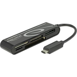 Delock USB 2.0 Card Reader USB Type C 5 Slots