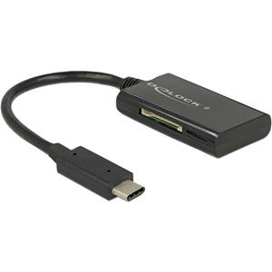 Delock USB 3.1 Gen 1 Card Reader USB Type-C male 4 Slots