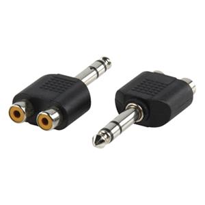 Valueline 6.35mm plug -2xrca kontra