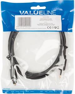 Valueline Optische audiokabel Toslink -Optisch 3,5 mm, 2 meter