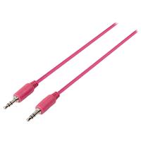 Sweex Stereo audio kabel 3.5 mm male - male 1.00 m roze - 
