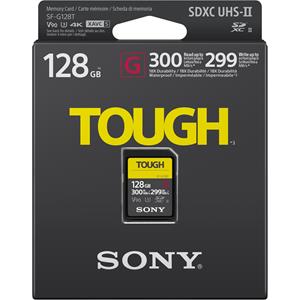 Sony 128GB 300MB/s SF-G Tough Series UHS-II SDXC Memory Card - SF-G128T