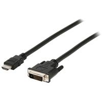 Valueline HDMI - DVI-D-kabel HDMI-connector - DVI-D 24 + 1-pins mannelijk 3,00 m