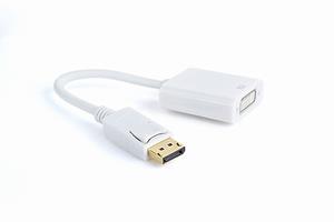 CableXpert DisplayPort 1.1 naar DVI adapter (1920 x 1200) / wit - 0,15 meter