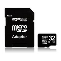 Silicon Power - flash memory card - 32 GB - microSDHC