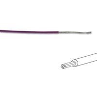Velleman - montagekabel - ø 1.4 mm - 0.2 mm² - mehradrig - violett