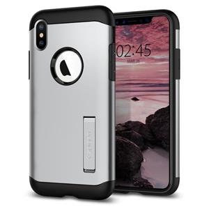 spigen Apple iPhone Xs Max hoesje  Slim Armor Zilver