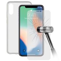 Ksix Total iPhone XS Max Schutz-Set - Durchsichtig