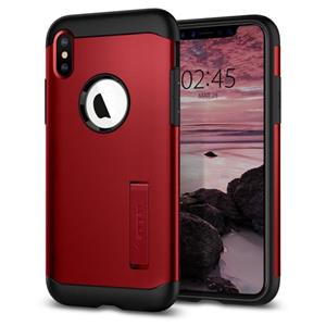 spigen Apple iPhone Xs Max hoesje  Slim Armor Rood