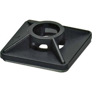 phoenixcontact WT-BASE LS HF 6 BK Kabelhalter selbstklebend 4fach einfädeln Schwarz 100St.