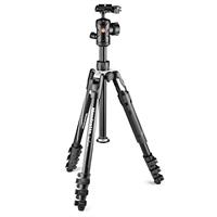 Manfrotto Befree 2N1 Alu Kit, Klemmverschluss, integriertes Einbein