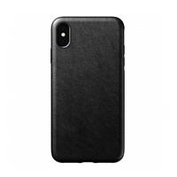 Nomad Rugged Case Leather iPhone XS Max zwart - NM21T10R00