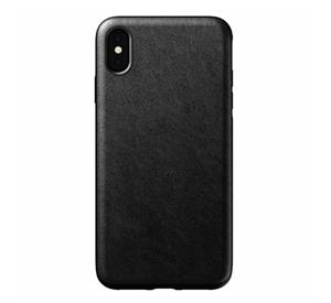 Nomad Rugged Lederhülle iPhone XS Max schwarz