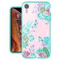 Nillkin Floral iPhone XR Hybrid Case - Kleurrijke Bloemen
