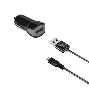 Celly USB KFZ-Ladegerät + Micro-USB Kabel - 2,4A