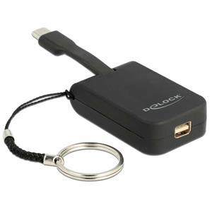 Delock USB-C > mini-DisplayPort 4K 60Hz - sleutelhanger