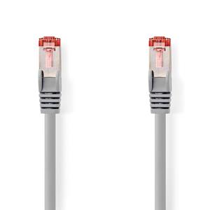 Nedis CAT6 S/FTP-Netwerkkabel RJ45 Male - RJ45 Male 0,15 m Grijs