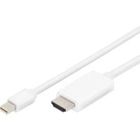 DIGITUS Mini DisplayPort Adapterkabel, mDP - HDMI-A, 2,0 m