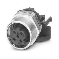 phoenixcontact Sensor-/Aktor-Einbausteckverbinder M12 Buchse, Einbau Polzahl: 4 10St.