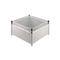 Weidmüller TBF 60/60/18 7035 Universal-Gehäuse 605 x 603 x 175 Polyester Lichtgrau 1St.