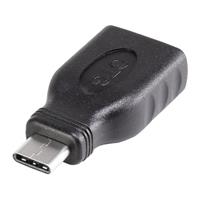 Renkforce USB Adapter [1x USB-C stekker - 1x USB 3.0 bus A] Met OTG-functie, Vergulde steekcontacten