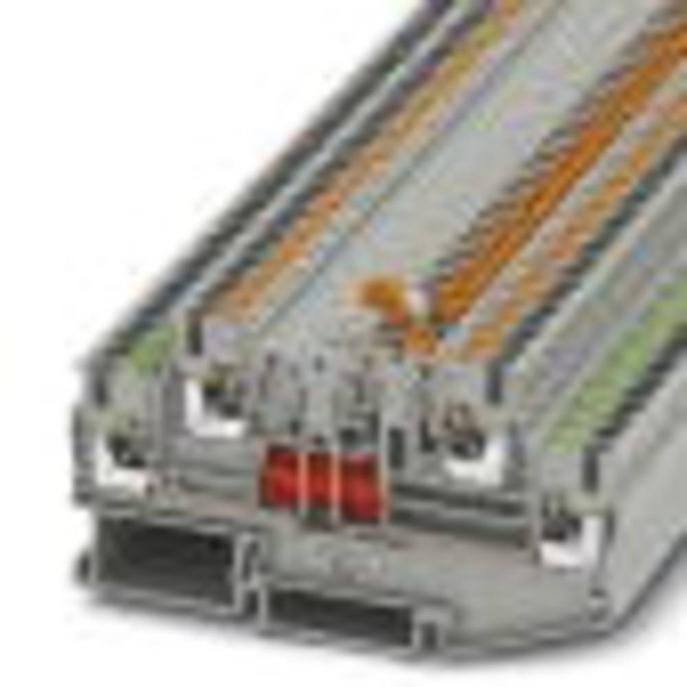 phoenixcontact PTT 2,5-L/MT Messertrennklemme Polzahl: 2 0.14mm² 2.50mm² Grau 50St.