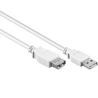 Pro USB 2.0 Extension A/A - Weiß - 3m