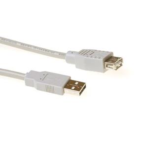 Goobay USB 2.0 Hi-Speed verlengkabel 3 meter wit