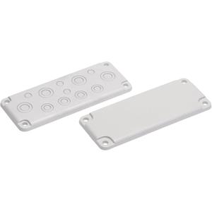 fibox MB 10546 Blindplatte Polycarbonat Lichtgrau (RAL 7035) 1St.