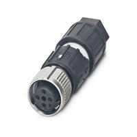 Phoenix Contact - 1521588 Sensor-/actor connector, niet geassembleerd M12 Bus, recht Aantal polen: 4 1 stuks