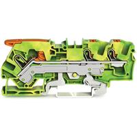 Wago Schutzleiterklemme 7.50mm Push-In-Klemme Grün, Gelb 25St.