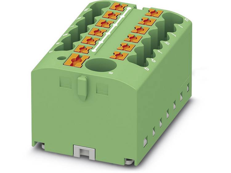 phoenixcontact PTFIX 6/12X2,5 GN Verteilerblock 0.14mm² 2.50mm² Grün 8St.