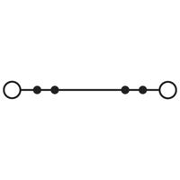 phoenixcontact PTS 4 Durchgangsklemme 0.20mm² 4mm² Grau 50St.