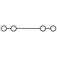 Phoenix Contact PTS 1,5/S-QUATTRO (50 Stück) - Feed-through terminal block 3,5mm 17,5A PTS 1,5/S-QUATTRO