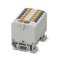 phoenixcontact PTFIX 6/12X2,5-NS15A GY Verteilerblock 0.14mm² 2.50mm² Grau 8St.