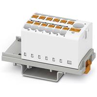 phoenixcontact PTFIX 6/12X2,5-NS35 WH Verteilerblock 0.14mm² 2.50mm² Weiß 8St.