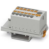 phoenixcontact PTFIX 6/12X2,5-NS35 GY Verteilerblock 0.14mm² 2.50mm² Grau 8St.