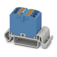 phoenixcontact PTFIX 6X2,5-NS35A BU Verteilerblock 0.14mm² 2.50mm² Blau 10St.