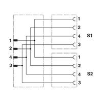 phoenixcontact Sensor-/Aktor-Verteiler und Adapter Polzahl: 4 5St.