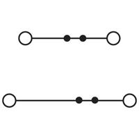 phoenixcontact PTTBS 4 Doppelstockklemme 0.20mm² 4mm² Grau 50St.